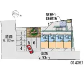 ★手数料０円★越前市若松町　月極駐車場（LP）